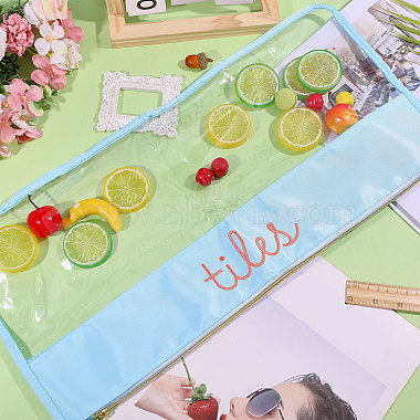 Large Capacity Embroidery PU Leather Storage Zipper Bags(AJEW-WH0609-880A)-5