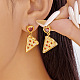 Zinc Alloy Rhinestone Dangle Stud Earrings(WG141C8-03)-1