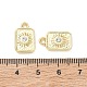合金のラインストーンのペンダント(FIND-D044-08G)-3