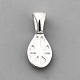 925 Sterling Silver Pinch Bails(STER-WH20009-10)-1