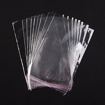 Cellophane Bags, Clear, 20.3x12cm, Unilateral thickness: 0.0125mm, Inner measure: 18x12cm
