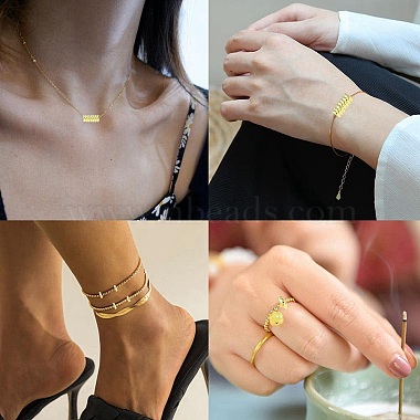 40Pcs 2 Styles Brass Spacer Beads(KK-CJ0002-21)-7