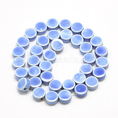 Abalorios de porcelana hechas a mano(PORC-S496-B12-8mm)-2