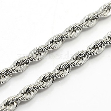 Seil Halskette für Männer(NJEW-F027-42-C)-2