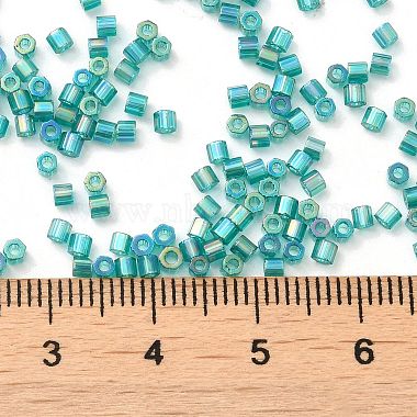 Transparent Colours AB Glass Seed Beads(SEED-S042-19B-03)-4