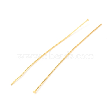 Brass Flat Head Pins(X-KK-F824-114E-G)-2