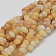 Pierres de perles naturelles de topaze jade(G-J337-30-01)-1