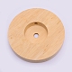 accessoires de douille en bois de pin(WOOD-WH0108-80)-1