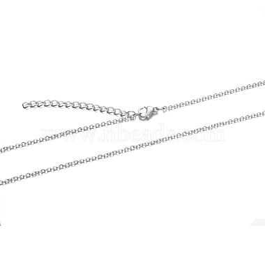 Collier avec chaîne de câble en 304 acier inoxydable(STAS-T040-PJ204-40)-2