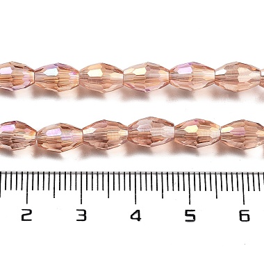 Transparent Electroplate Glass Beads Strands(X-EGLA-A037-T6x8mm-B06)-4