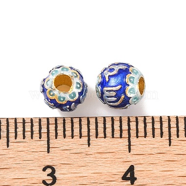 perles en cloisonné main(FIND-PW0005-22A)-2