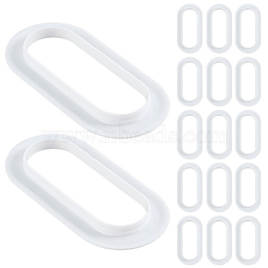 45Pcs Plastic Bag Handles(FIND-BC0019-53B)-1