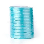 Single Face Satin Ribbon, Polyester Ribbon, made of artificial fibre, 25yards/roll(22.86m/roll), 10rolls/group, 250yards/group(228.6m/group)(RC10mmY062)
