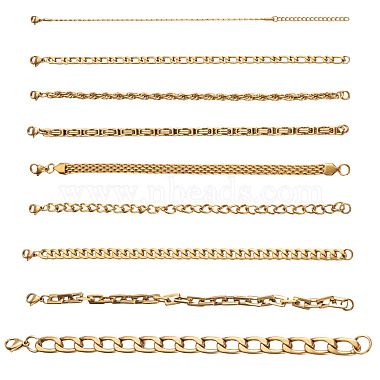 304 Stainless Steel Chain Bracelets(STAS-TA0004-58)-2