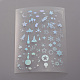 Waterproof Transparent Plastic Stickers(X-DIY-E015-27I)-1