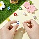 7Pcs 7 Colors Handmade Lampwork Beads(LAMP-CJ0002-15)-5