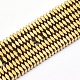 Electroplate Non-magnetic Synthetic Hematite Beads Strands(G-L489-D05)-1