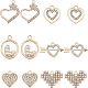 superfindings 48pcs 6 pendentifs en alliage de style(FIND-FH0004-12)-1