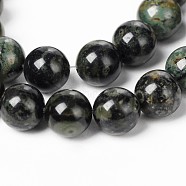 Natural Kambaba Jasper Beads Strands, Round, 10mm, Hole: 1mm, about 38pcs/strand, 15.5 inch(G-M172-10mm-01)