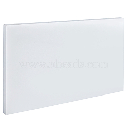 Custom PE Plates, Cutting Pad, for Die Cutting & Embossing Machine, Rectangle, White, 155x255x12mm(DIY-WH0361-001)