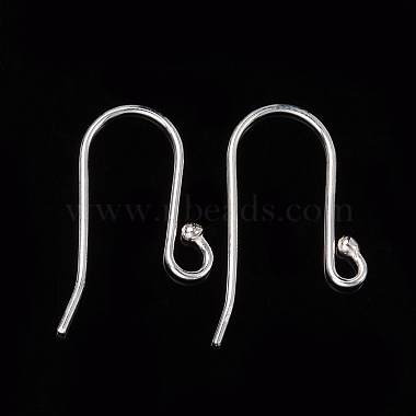 925 Sterling Silver Earring Hooks(STER-G011-04)-4