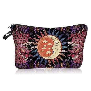 Colorful Sun Polyester Clutch Bags