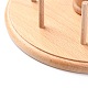 8 porte-bobine de fil en bois de hêtre(DIY-H146-06)-4