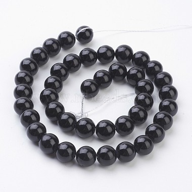 Natural Mashan Jade Round Beads Strands(X-G-D263-10mm-XS32)-3