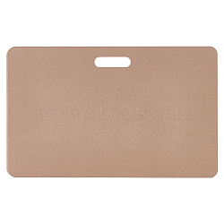 Portable Clay Wedging Board with Built-in Handle, MDF Wood Mud Mat for Clay Ceramic Crafts, Tan, 250x400x12mm(AJEW-WH0326-64)