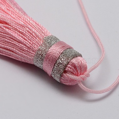 Nylon Tassels Big Pendant Decorations(HJEW-L010-14)-2
