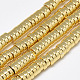 Electroplate Non-magnetic Synthetic Hematite Beads Strands(X-G-Q465-37G)-1