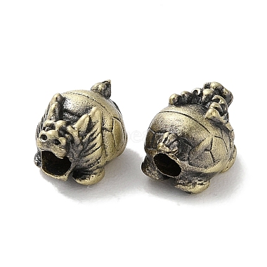 Tibetan Style Brass Beads(KK-M284-52AB)-2