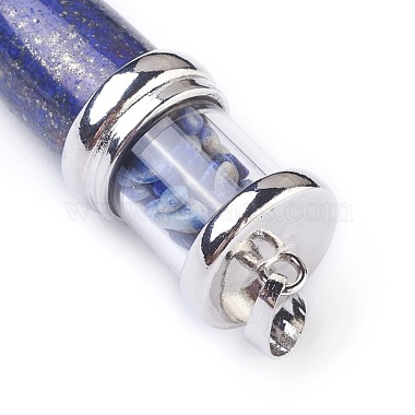Gros pendentifs en lapis lazuli naturel(G-F639-08F)-2