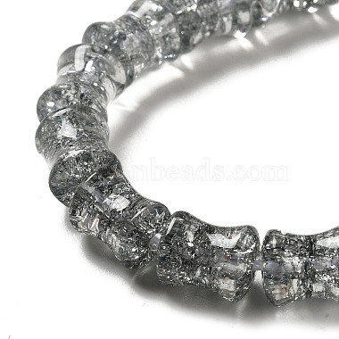 Transparent Crackle Glass Beads Strands(GLAA-D025-01B)-3