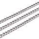 304 Stainless Steel Twisted Chains for Men's Necklace Making(CHS-K001-86)-1