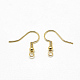 Brass Earring Hooks(X-KK-T032-006G)-1