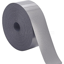 TC Hot Melt Reflective Tape, for Clothes, Worksuits, Rain Coats, Jackets, Black, 25x0.2mm, 25m/bag(AJEW-BC0003-53)