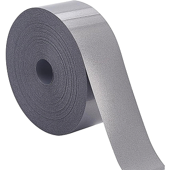 TC Hot Melt Reflective Tape, for Clothes, Worksuits, Rain Coats, Jackets, Black, 25x0.2mm, 25m/bag