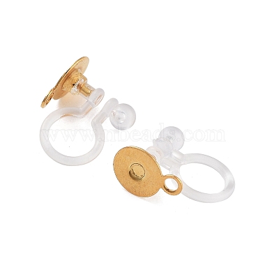 304 acero inoxidable pendientes de clip hallazgos(STAS-B072-14G)-2