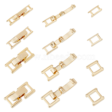 Real 24K Gold Plated Brass Watch Band Clasps