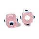 Resin Evil Eye European Beads(RESI-A021-10)-1