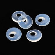 Opalite Pendants, Donut/Pi Disc, 17.5~18.5x5.5mm, Hole: 5.5mm(G-T122-67R)