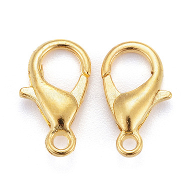 Zinc Alloy Lobster Claw Clasps(E102-NFG)-2