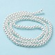 Baking Painted Pearlized Glass Pearl Round Bead Strands(HY-Q003-6mm-01)-3