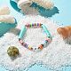Handmade Polymer Clay Heishi Beads Stretch Bracelet(BJEW-JB07372-03)-2