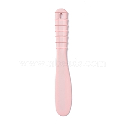 Silicone Spatula, Reusable Resin Craft Tool, Pink, 21.3x3.15x0.8cm(TOOL-D030-01A)