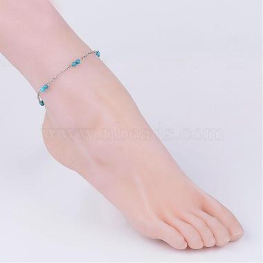 304 Stainless Steel Chain Anklets(AJEW-AN00170-01)-4