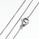 304 Stainless Steel Curb Chain Necklaces(STAS-P101-58P)-1