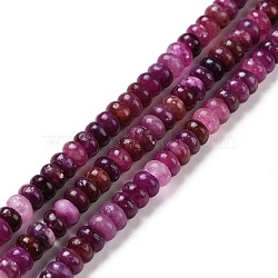 Natural Kunzite Beads Strands, Rondelle, 4.5x2.5mm, Hole: 0.7mm, about 145pcs/strand, 15.75 inch(40cm)(G-G852-03A)