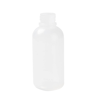 Plastic Glue Liquid Container, Bottle Dispenser, White, 8.3x3.5cm, Inner Diameter: 1.2cm